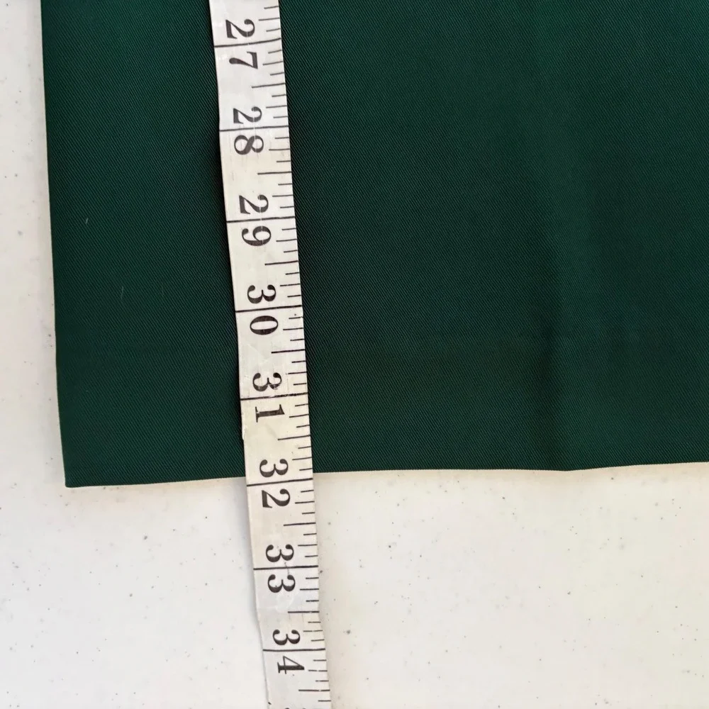 Tuckernuck Erin Pants Dark Green Wide Leg High Rise Side Zip Trousers XL NEW